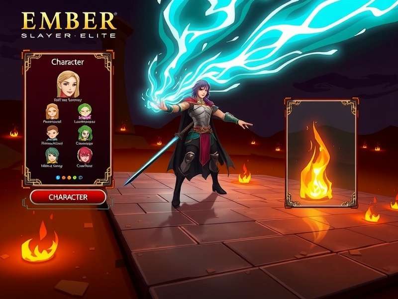 Ember Slayer Elite Gameplay Screenshot